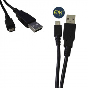 CABLE CONECTOR DE USB A MICRO USB 1,8M