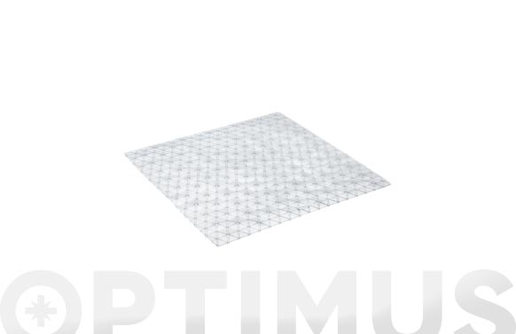 Tatay Alfombra antideslizante para ducha Diamond (54 x 54 cm, PVC,  Translúcido)