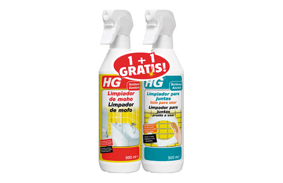 Limpiador antimoho en espuma HG 500 ml