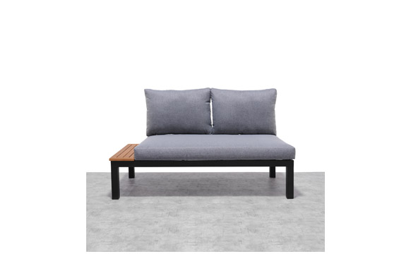 Sofa dos plazas bajo kingsbury-hydra 77 x 138 x 73 cm