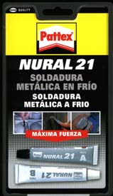 Soldadura metálica en frío NURAL 27 > Adhesivos y selladores