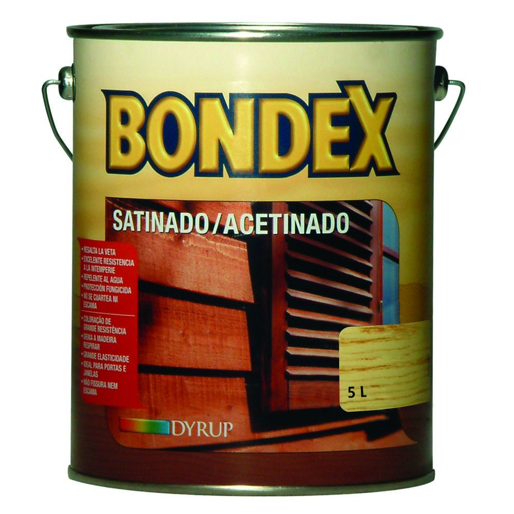 Bondex satin. incoloro 900 de 5 l